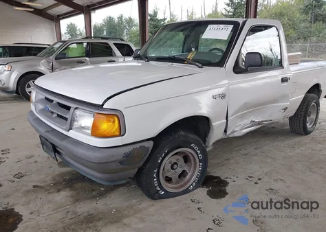 1996 Ford Ranger из США, поврежденный, VIN 1FTCR10A0TUB47451